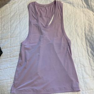 Lululemon tank, size 6 light purple color.